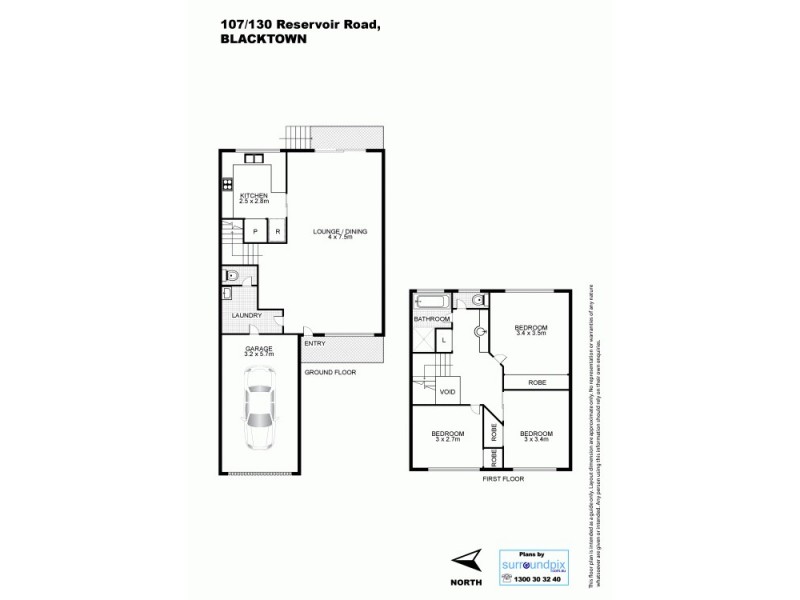 107/130 Reservoir Road, Blacktown NSW 2148 Floorplan