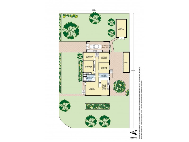 11 Kisdon Crescent, Prospect NSW 2148 Floorplan