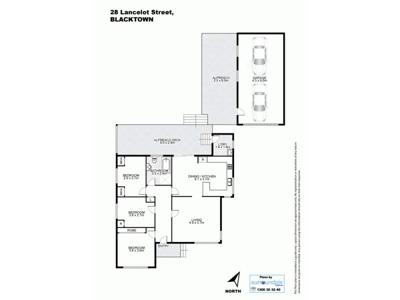 28 Lancelot Street, Blacktown NSW 2148 Floorplan