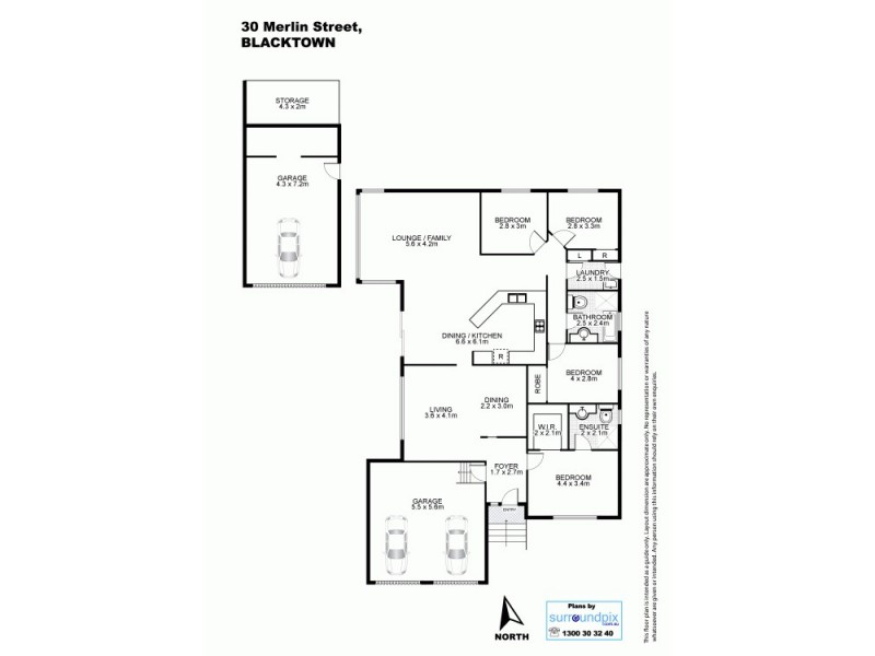 30 Merlin Street, Blacktown NSW 2148 Floorplan