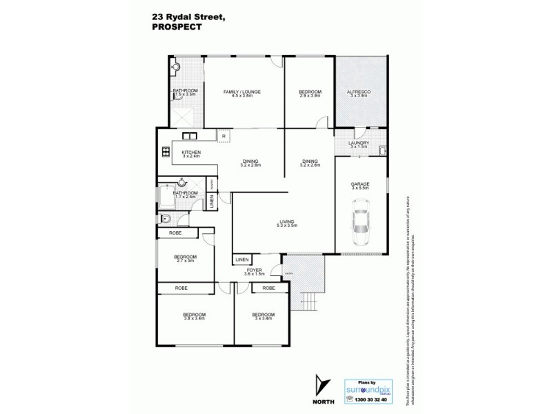 23 Rydal Street, Prospect NSW 2148 Floorplan