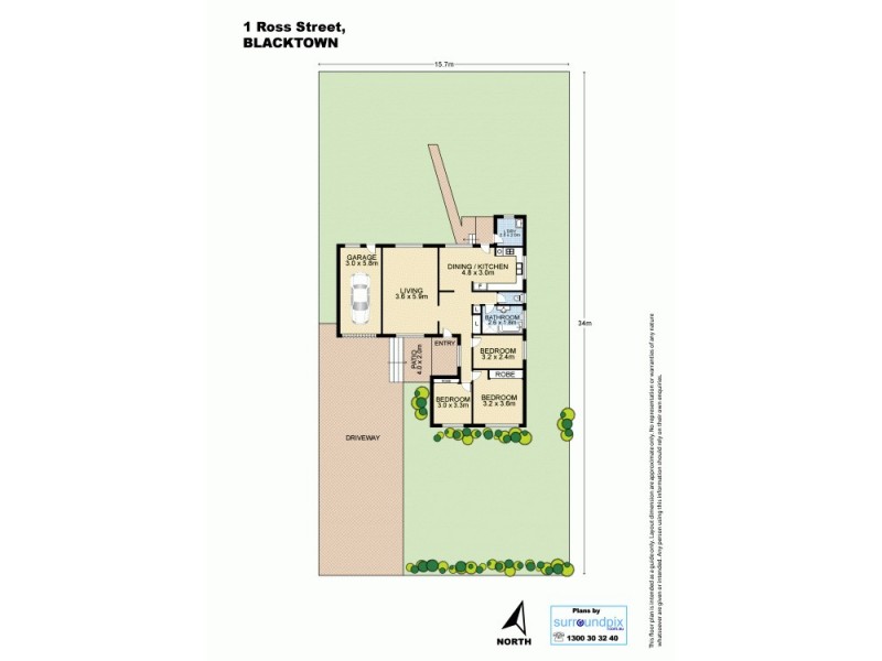 1 Ross Street, Blacktown NSW 2148 Floorplan