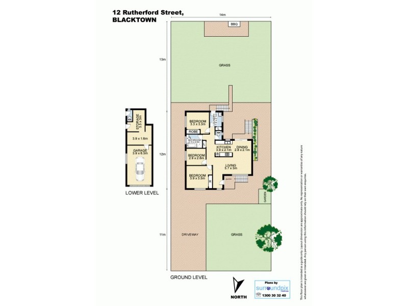 12 Rutherford Street, Blacktown NSW 2148 Floorplan