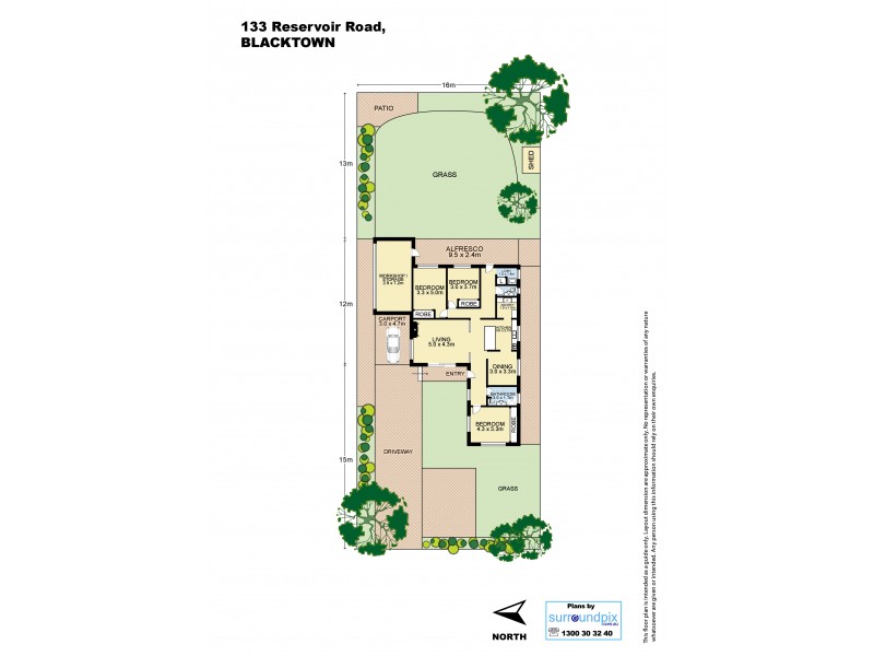 133 Reservoir Road, Blacktown NSW 2148 Floorplan
