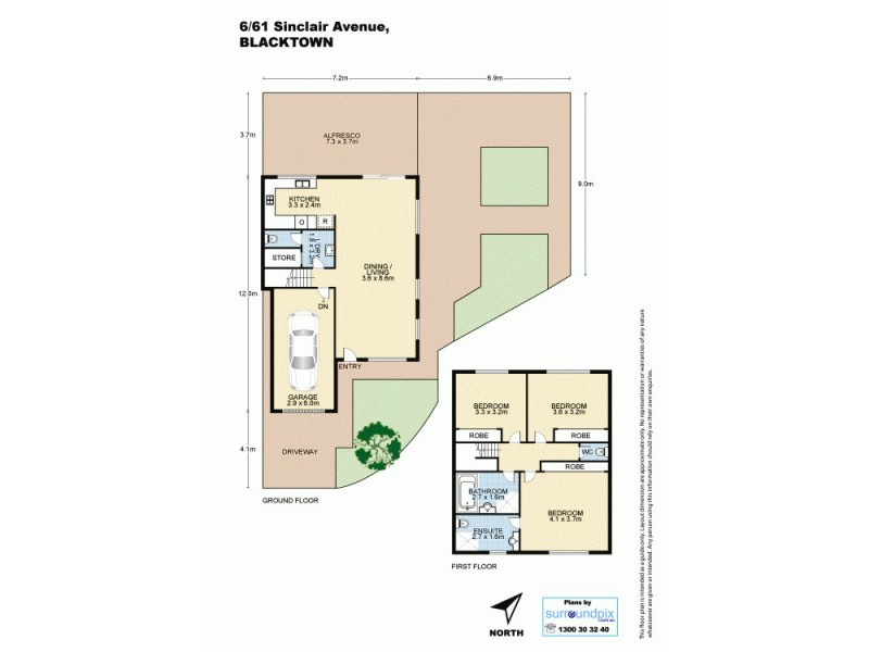 6/61 Sinclair Avenue, Blacktown NSW 2148 Floorplan