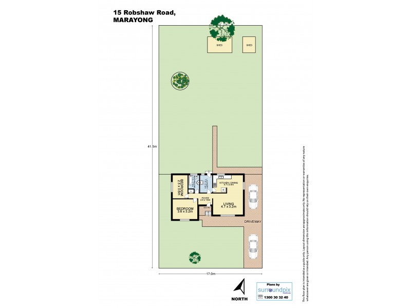 15 Robshaw Street, Marayong NSW 2148 Floorplan