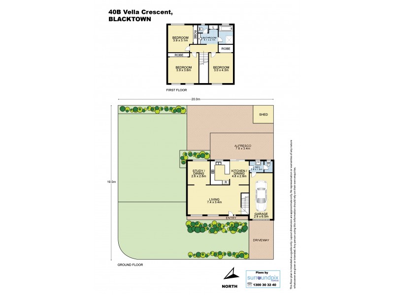 40B Vella Crescent, Blacktown NSW 2148 Floorplan