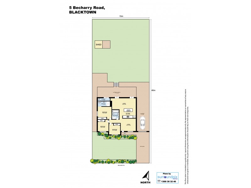 5 Becharry Road, Blacktown NSW 2148 Floorplan