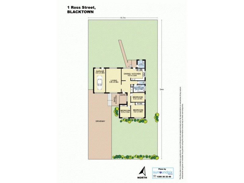 House 1 Ross Street, Blacktown NSW 2148 Floorplan