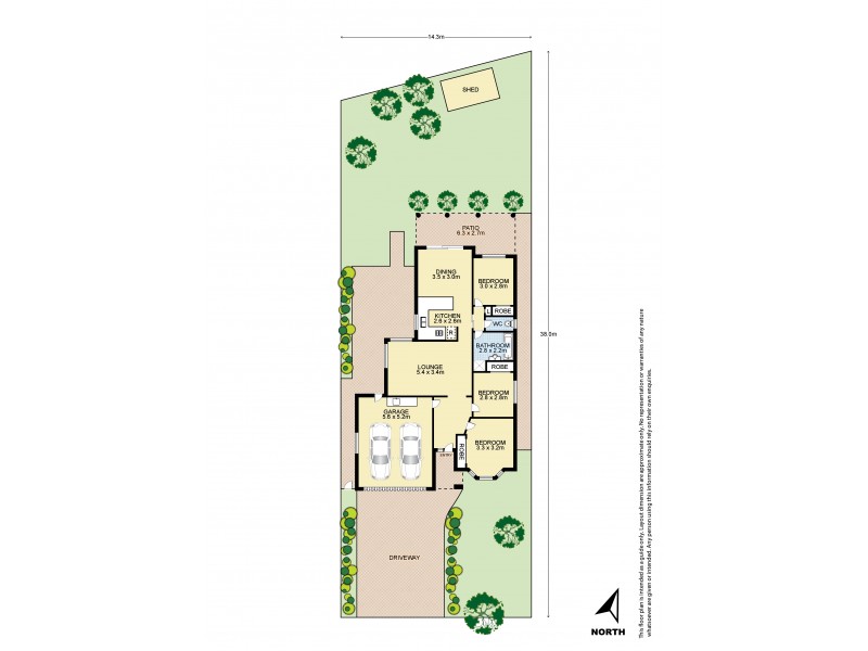 9 Andrew Lloyd Drive, Doonside NSW 2767 Floorplan