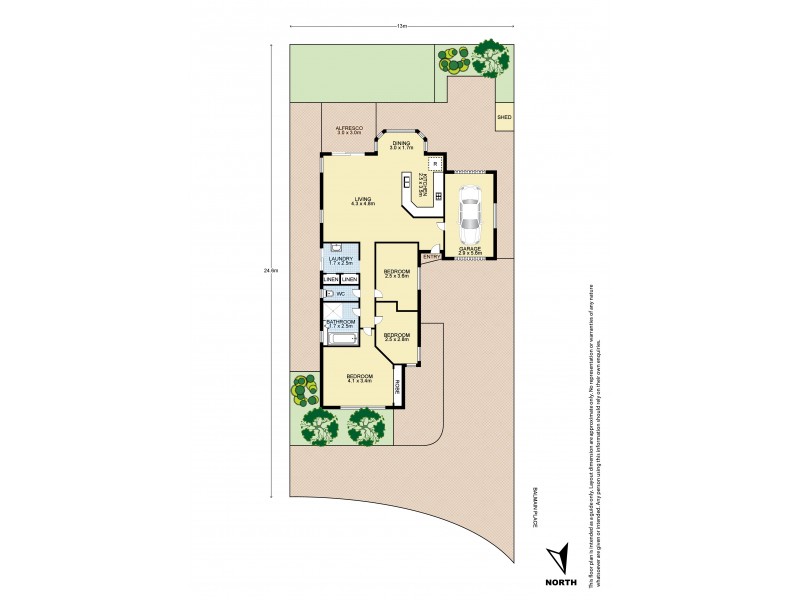 17 Balmain Place, Doonside NSW 2767 Floorplan