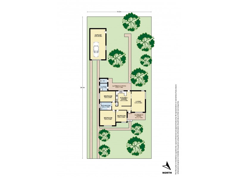 14 Attard Avenue, Marayong NSW 2148 Floorplan