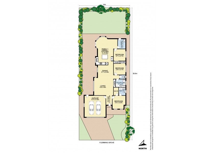 7 Flemming Grove, Doonside NSW 2767 Floorplan