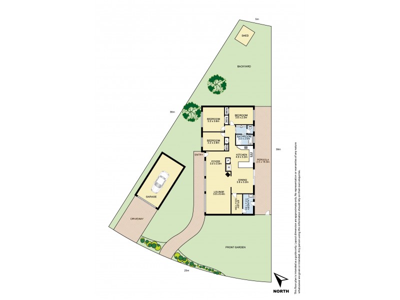 25 Kisdon Crescent, Prospect NSW 2148 Floorplan