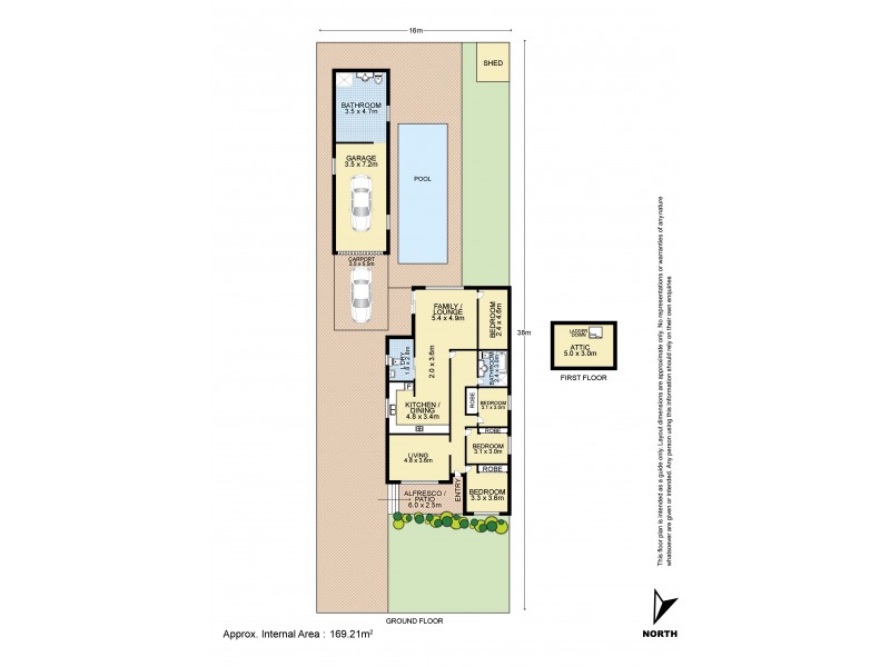 16 Merryl Avenue, Old Toongabbie NSW 2146 Floorplan