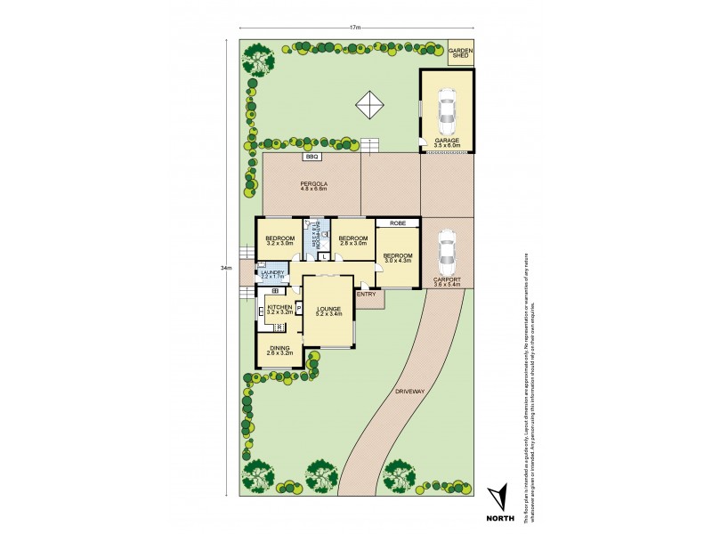 44 Burrell Parade, Blacktown NSW 2148 Floorplan