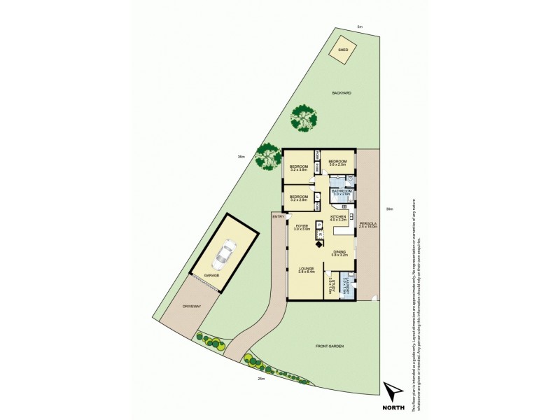 25 Kisdon Crescent, Prospect NSW 2148 Floorplan