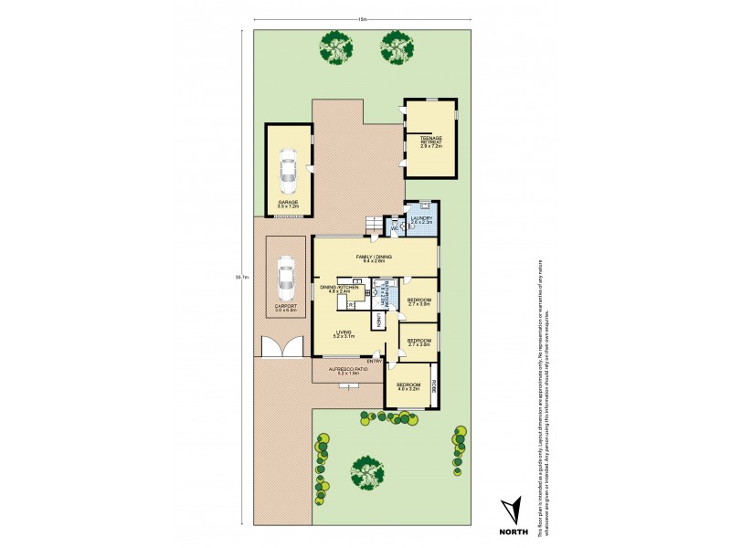 6 Edna Avenue, Toongabbie NSW 2146 Floorplan
