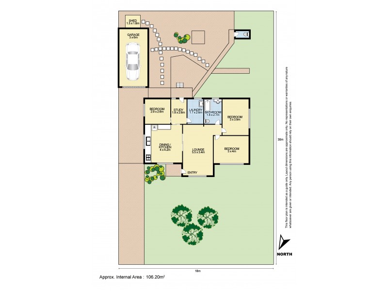 18 Balbeek Avenue, Blacktown NSW 2148 Floorplan