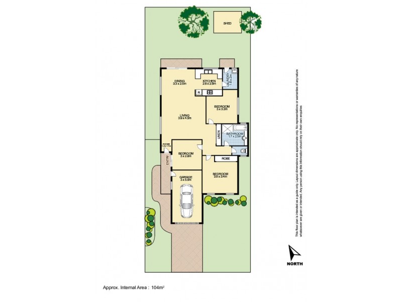 18 Newnham Street, Dean Park NSW 2761 Floorplan