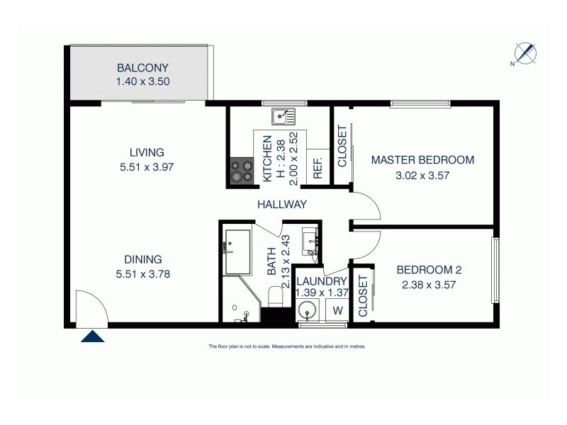 52/5 Griffiths Street, Blacktown NSW 2148 Floorplan