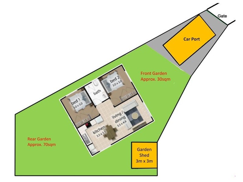 26A Stella Place, Blacktown NSW 2148 Floorplan