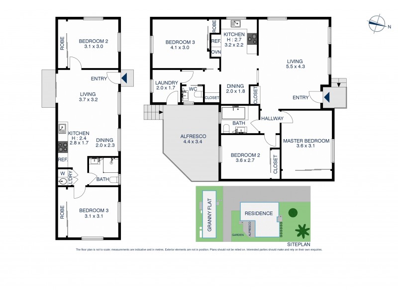 22 and 22a Noakes Parade, Lalor Park NSW 2147 Floorplan