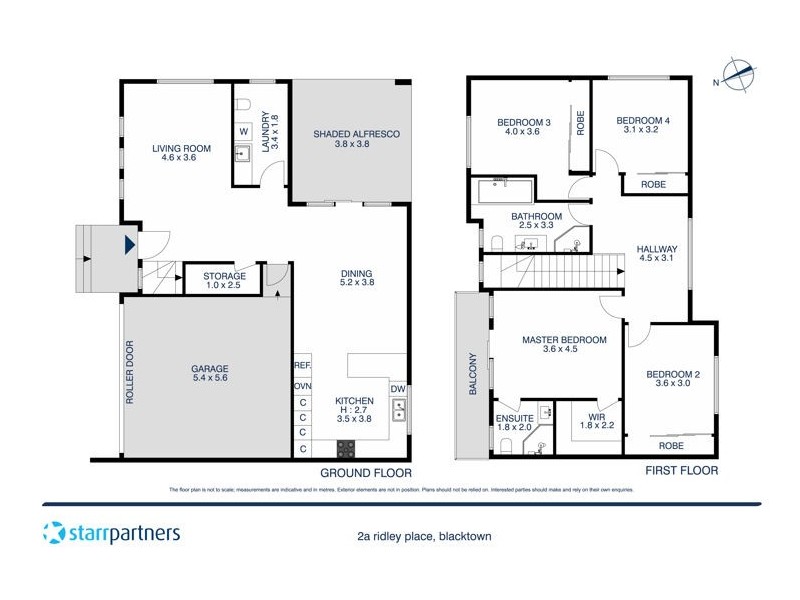 2A Ridley Place, Blacktown NSW 2148 Floorplan