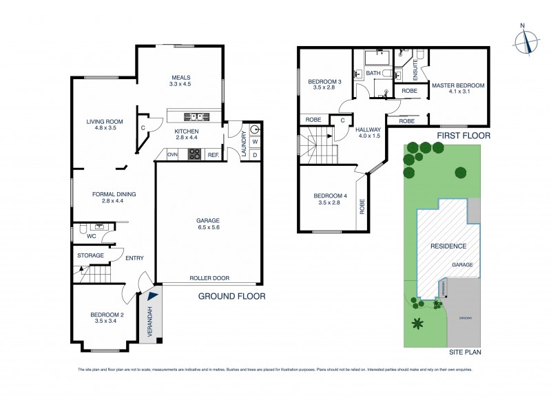21b Antique Crescent, Woodcroft NSW 2767 Floorplan