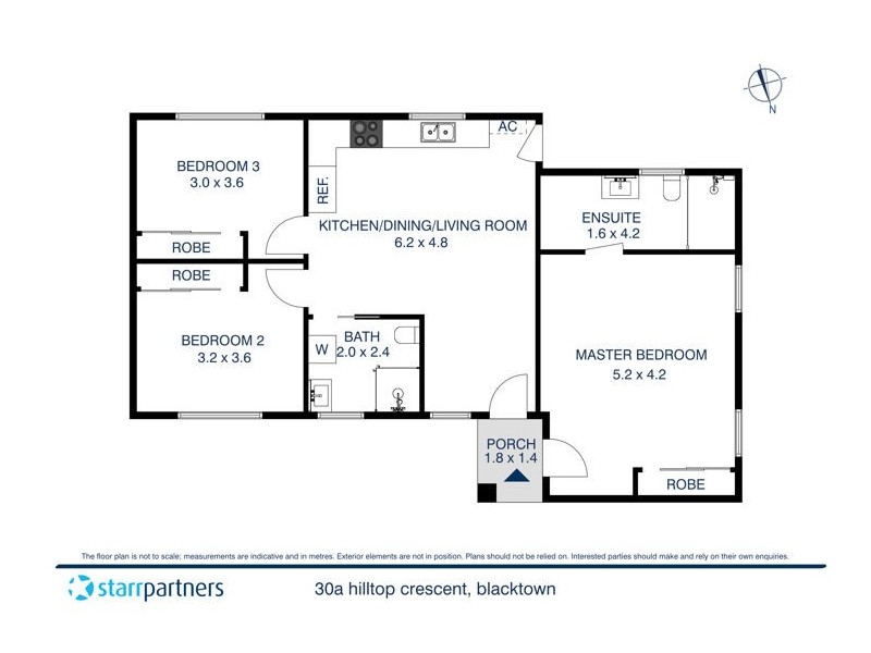 30A Hilltop Avenue, Blacktown NSW 2148 Floorplan