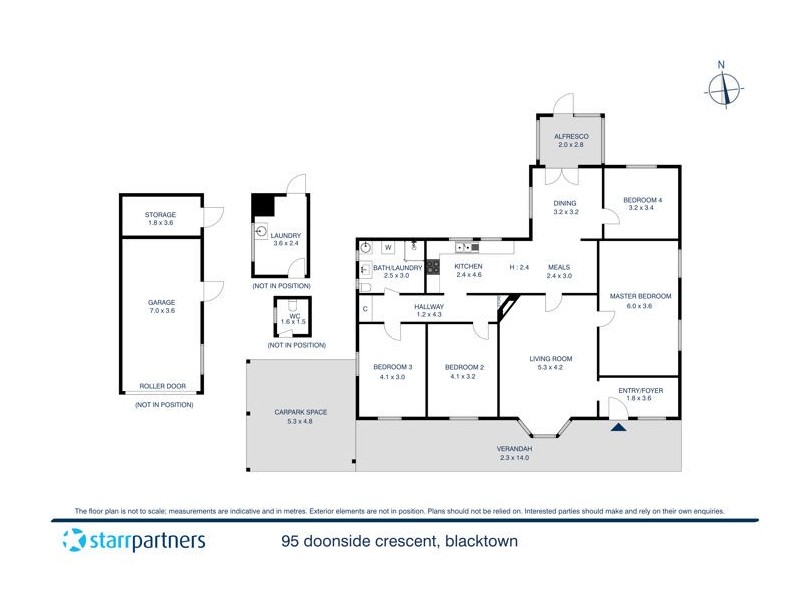 95 Doonside Crescent, Blacktown NSW 2148 Floorplan