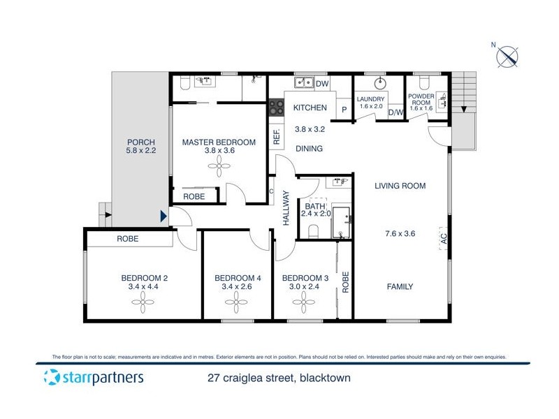 27 Craiglea Street, Blacktown NSW 2148 Floorplan