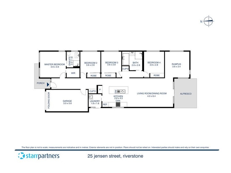 25 Jensen Street, Riverstone NSW 2765 Floorplan