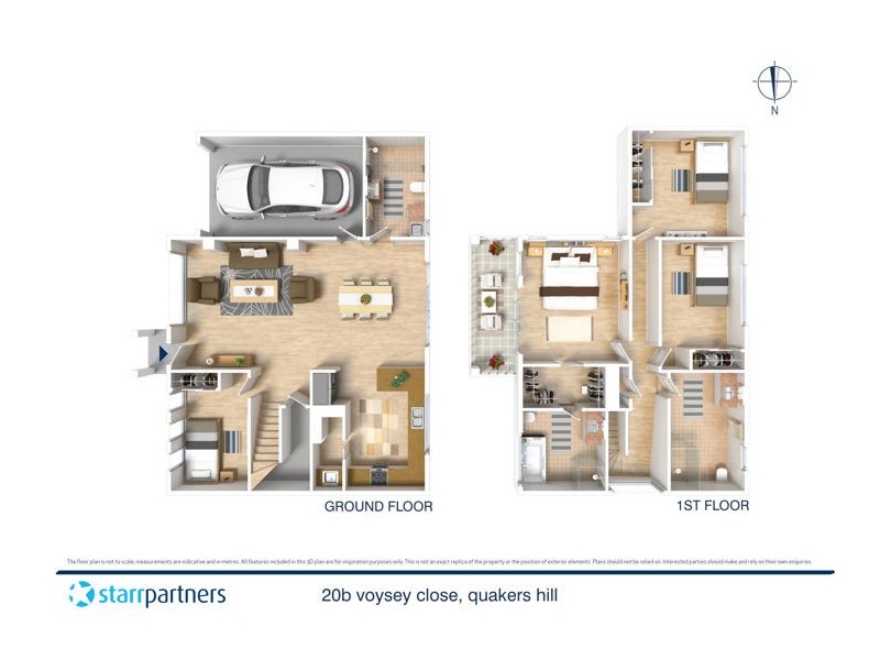 20b Voysey Close, Quakers Hill NSW 2763 Floorplan