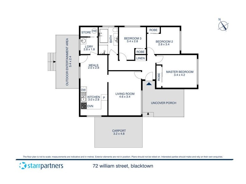 72 William Street, Blacktown NSW 2148 Floorplan