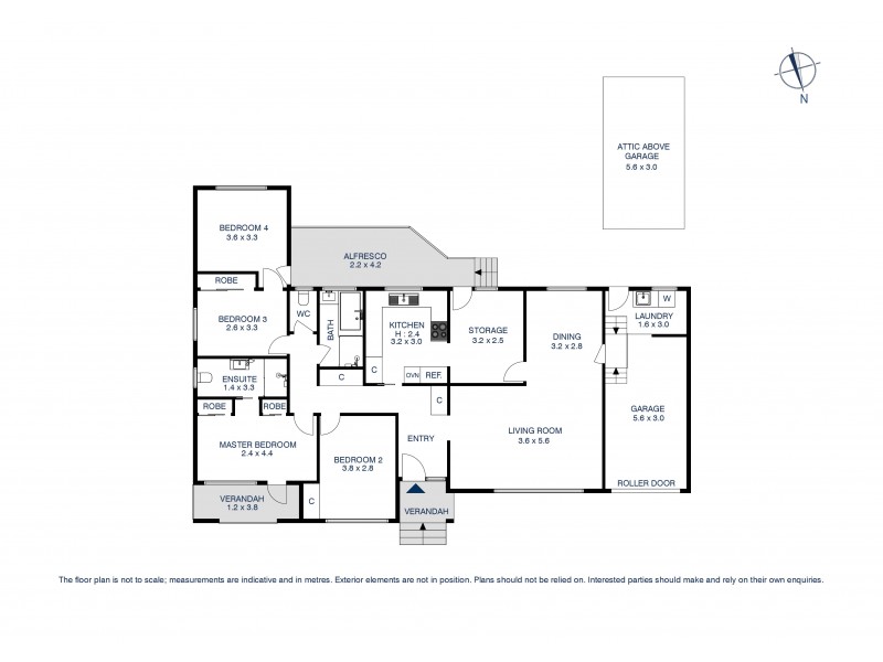 104 Mississippi Road, Seven Hills NSW 2147 Floorplan