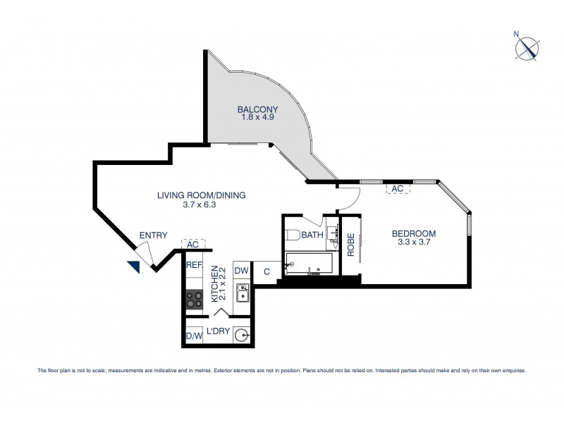 136/13-15 Hassall Street, Parramatta NSW 2150 Floorplan