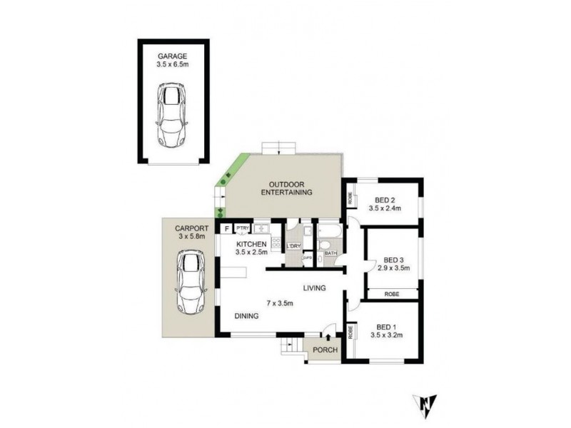 16 Oxley Street, Lalor Park NSW 2147 Floorplan