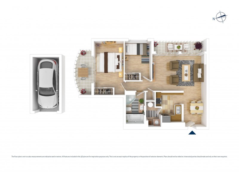 23/8-10 Fifth Avenue, Blacktown NSW 2148 Floorplan