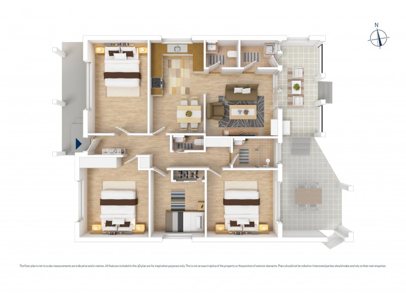 3 Adella Avenue, Blacktown NSW 2148 Floorplan