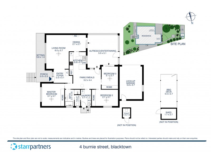 4 Burnie Street, Blacktown NSW 2148 Floorplan