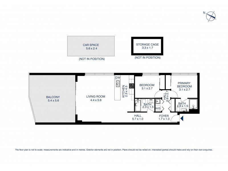 501/1 Boys Avenue, Blacktown NSW 2148 Floorplan