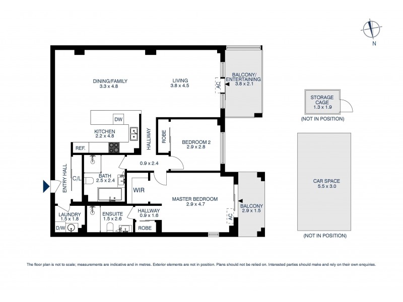 41/8-10 Wallace Street, Blacktown NSW 2148 Floorplan