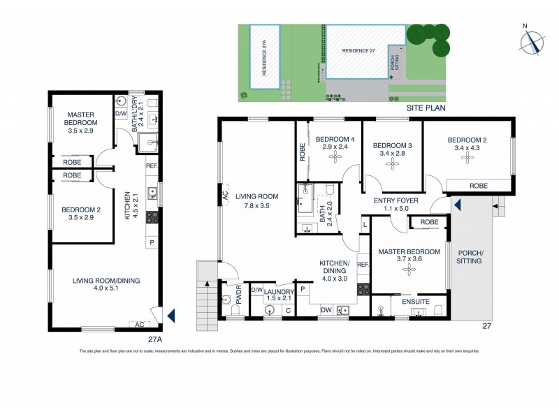 27 & 27a Craiglea Street, Blacktown NSW 2148 Floorplan
