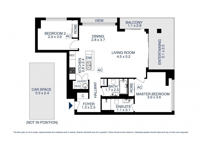 1002/29 Hunter Street, Parramatta NSW 2150 Floorplan