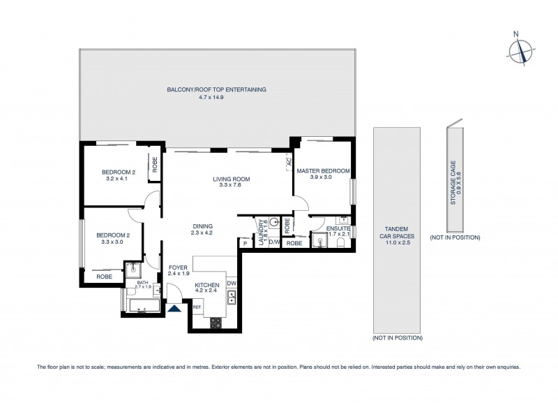 15/12 Clifton Street, Blacktown NSW 2148 Floorplan