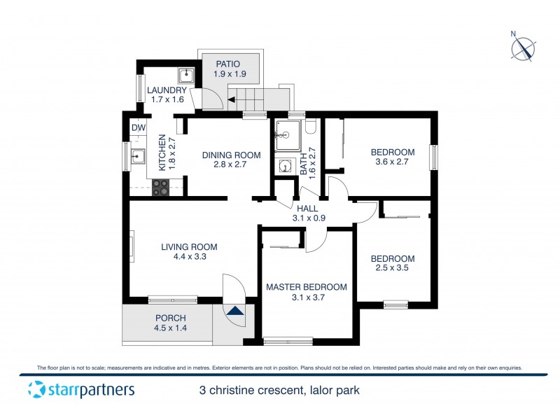 3 Christine Crescent, Lalor Park NSW 2147 Floorplan