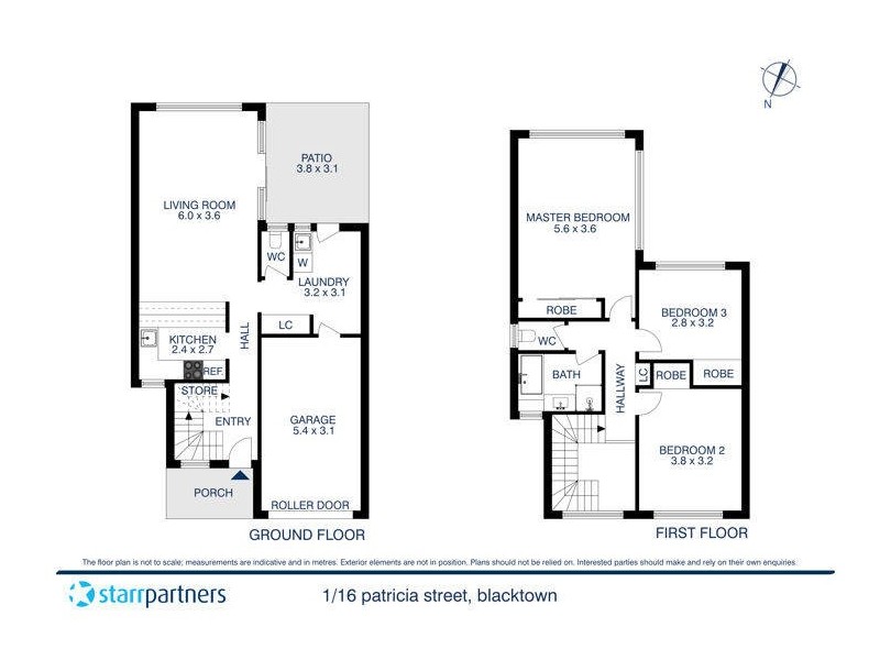 1/16 Patricia Street, Blacktown NSW 2148 Floorplan