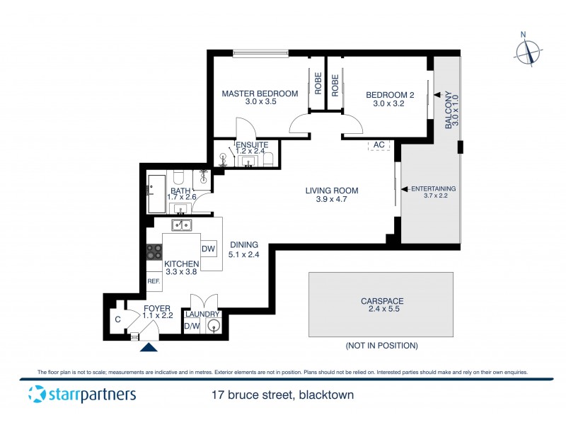 13/17-21 Bruce Street, Blacktown NSW 2148 Floorplan