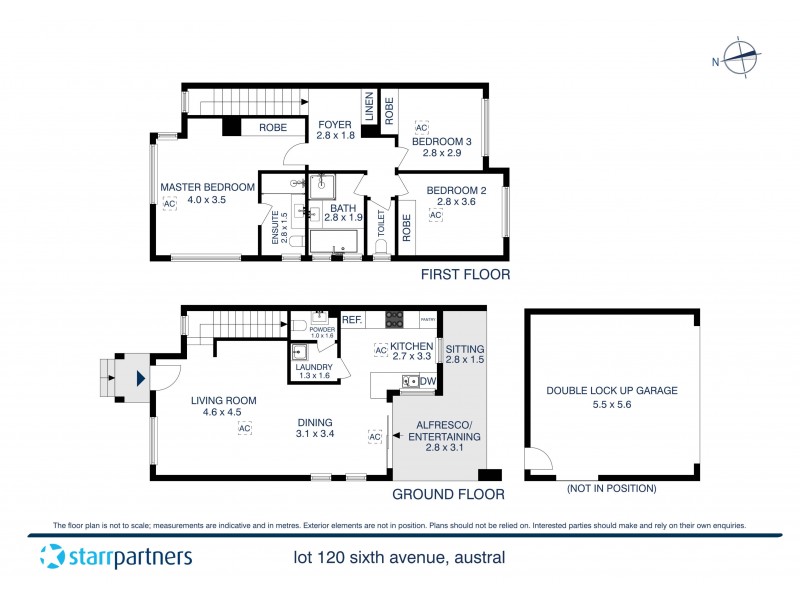 LOT120 Sixth Avenue, Austral NSW 2179 Floorplan